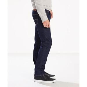 Levi's Men's 511 Mid Rise Slim Fit Jeans Medium Dark Wash Mid Rise Tapered Leg